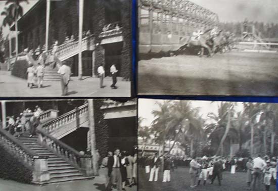Vintage Horse Track Photos 1937