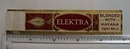 Vintage Elektra Cigar Label