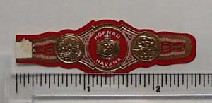 Vintage Hofnar Havana Cigar Band from Netherlands