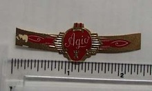 Vintage Agio Cigar Band from Netherlands