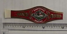 Vintage Partagras Habana Cigar Band