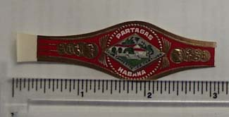 Vintage Partagras Habana Cigar Band