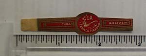 Vintage La Tabaco Habano Cuba R Oliver