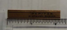 Vintage Pepitas H Upmann Habana, Cigar Band