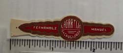 Vintage Lagrrtijo , Cigar Band,