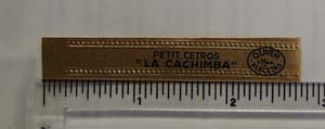 Vintage La Cachimba Cigar Band