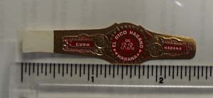 Vintage Rico Habano Cigar Band