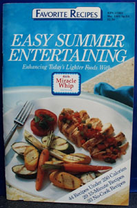 Kraft Miracle Whip Easy Summer Cookbook 1991