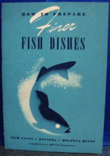 Fish Dishes by Marion Rouse Budd Cookbook 1941