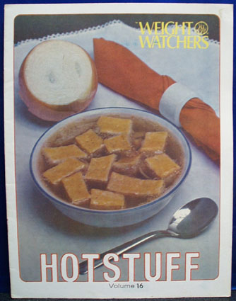 Weight Watchers Hotstuff Volume 16 Cookbook 1978