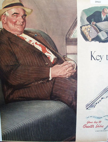 General Motors 1949 two page Ad