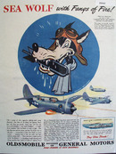 Oldsmobile Division of G M 1944 Ad