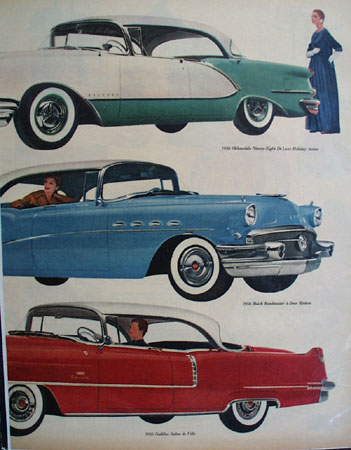 General Motor Car 1955 Ad