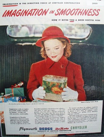 Chrysler Corporation 1945 Ad
