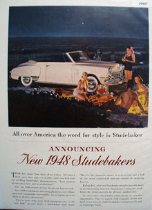 Studebaker Car 1948 Ad