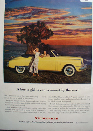 Studebaker Car 1948 Ad