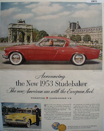 Studebaker Car 1950 Ad