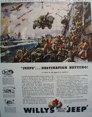 Willys Jeep 1944 Ad