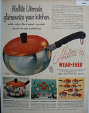 Hallite Utensils by Wear Ever 1954 Ad