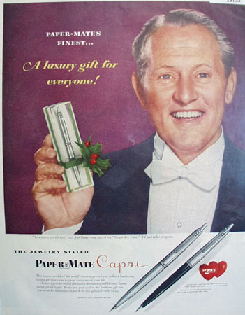 Paper Mate Capri Pen 1955 Ad