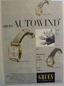 Gruen Watch Co. 1948 Ad