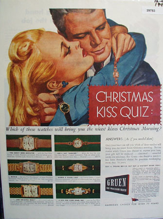 Green Precision Watch 1945 Ad