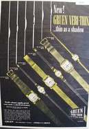 Green Veri Thin Watch 1947 Ad