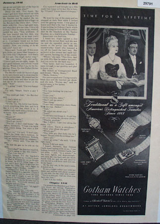 Gotham Fine Watches 1948 Ad