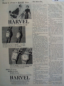 Harvel Watch 14K 17 Jewel 1947Ad