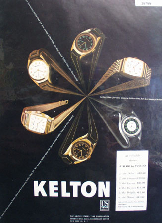 Kelton US Time Watch 1947 Ad