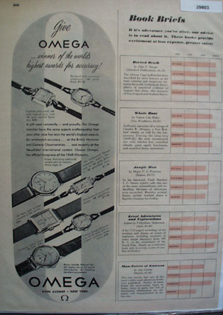 Omega Watch A Gift Used Constantly 1949 ad