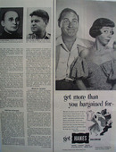Hanes Syd Caesar and Imogene Cocoa Ad 1952
