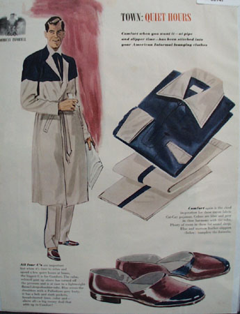Cat Cay Pajamas Town Quiet Hours Ad 1950
