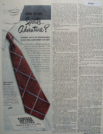 Superba Cravats Sports Adventure Ad 1946