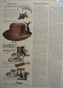 Dobbs Hats Hankachif Felt Hat Ad 1948
