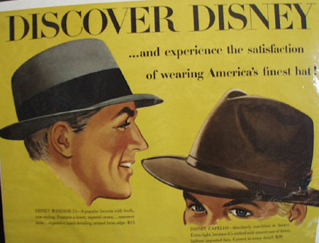 Disney Hat Experience Satisfaction Ad 1953