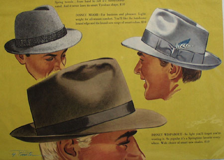Disney Hat Experience Satisfaction Ad 1953