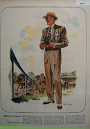 Odds On Favorite Drawing By Mal Murley Ad 1947