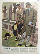 Bachelors Art Drawing by Peters Reiser Ad 1947