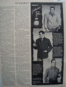 B W Harris Gentlemens Gabardines Ad 1950