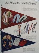 Arrow Shirts go Back to School Ad 1949