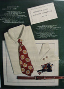 Bold Look Button Down Ensemble Ad 1948