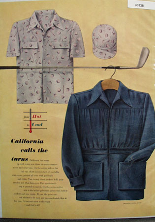 California Calls Turns Drawing By M Harvey Ad 1948