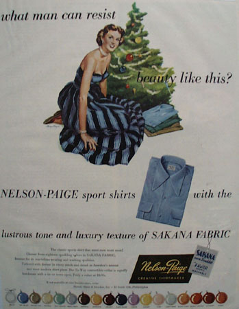 Nelson Paige Christmas Ad 1949