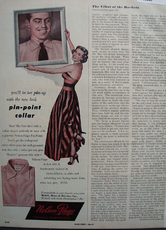 Nelson Paige You Will Be Her Pin Up Ad 1950