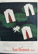Van Heusen Shirts White Beauties Ad 1948