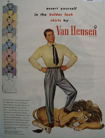 Van Heusen Shirts Assert Yourself 1948