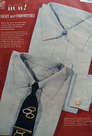 American Informal Shirt Smart And Comfortable Ad 1950