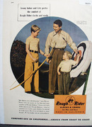 Rough Rider Kenny Baker And Sons Ad 1947
