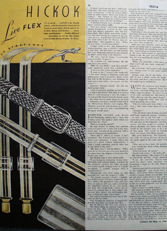 Hickok Belts Wallets Live Flex Ad 1946